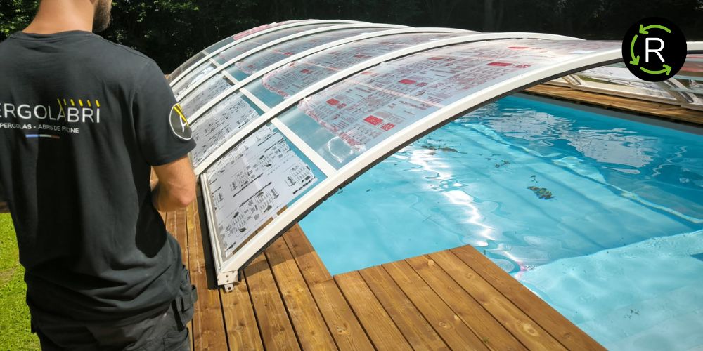 abri de piscine d'occasion RECYCLABRI