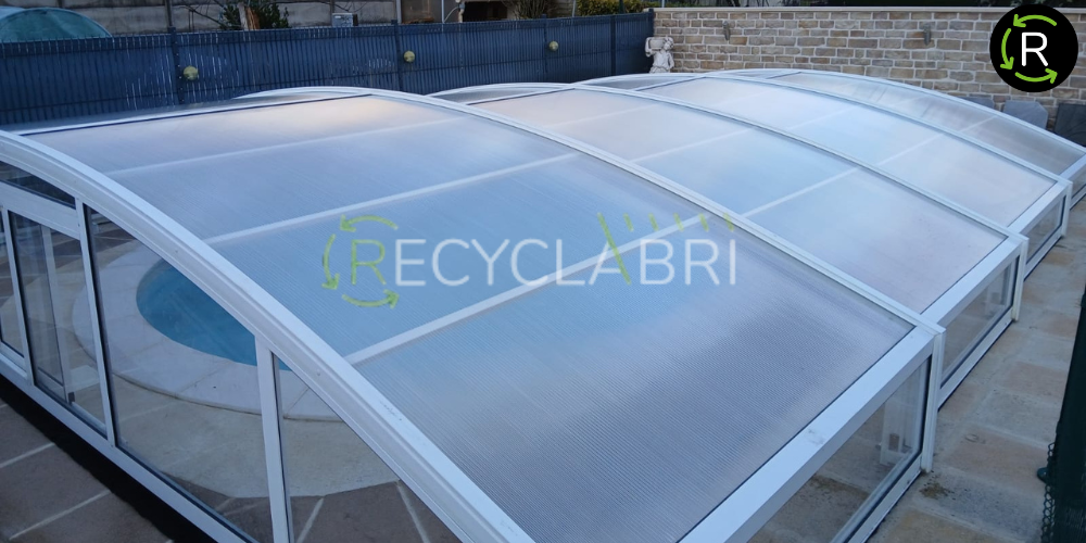 recyclabri - abri de piscine d'occasion reconditionné